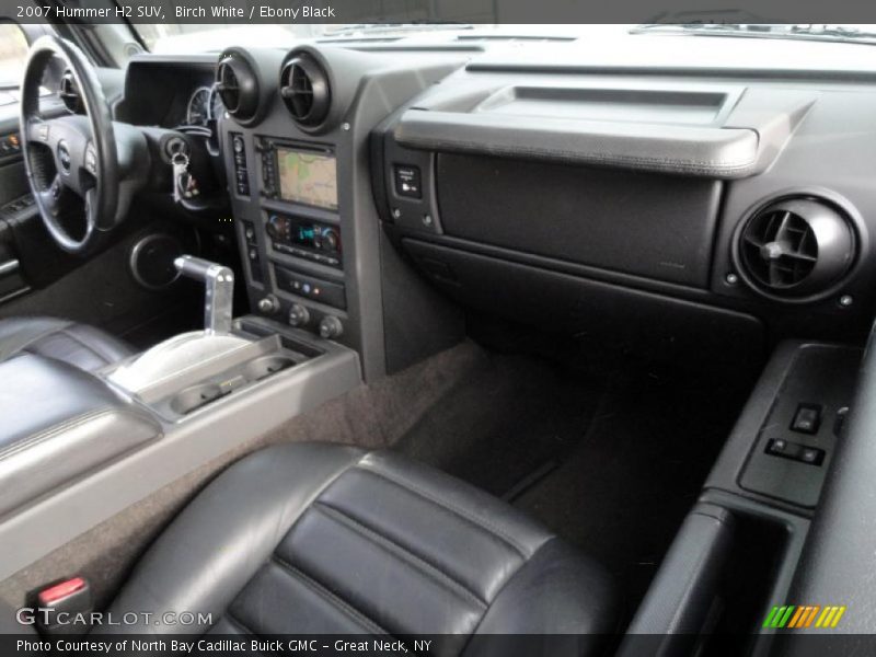 Birch White / Ebony Black 2007 Hummer H2 SUV