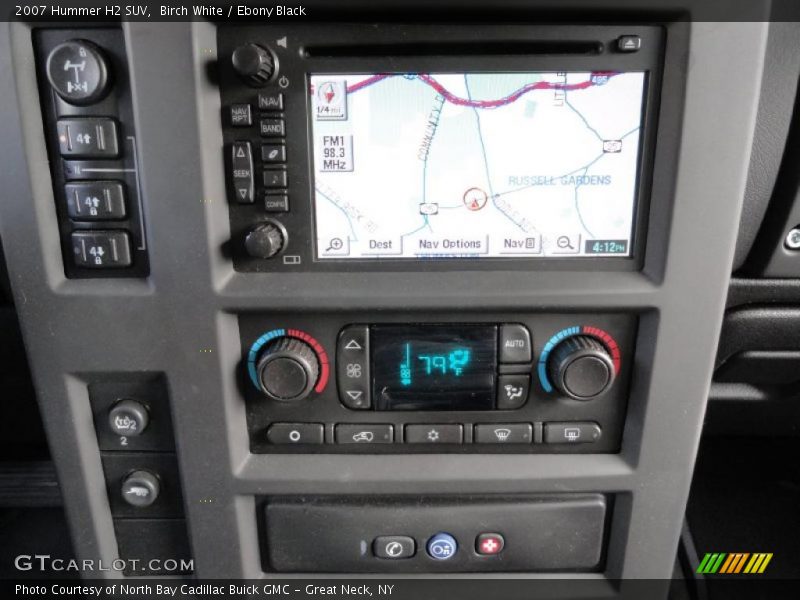 Birch White / Ebony Black 2007 Hummer H2 SUV