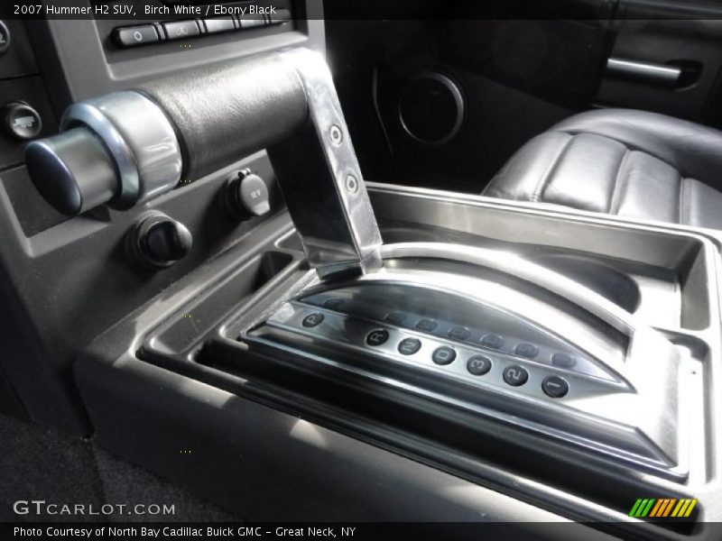 Birch White / Ebony Black 2007 Hummer H2 SUV