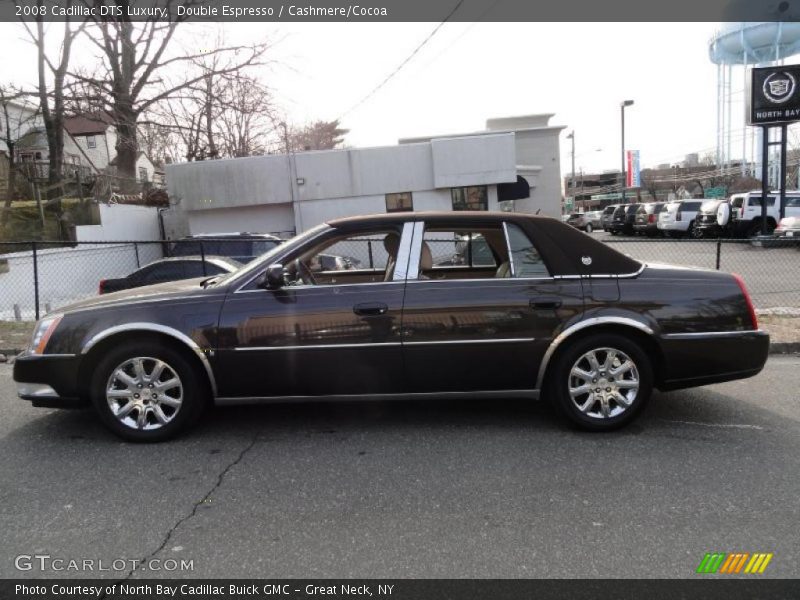 Double Espresso / Cashmere/Cocoa 2008 Cadillac DTS Luxury