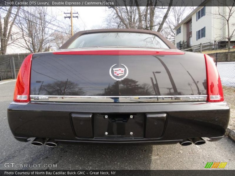 Double Espresso / Cashmere/Cocoa 2008 Cadillac DTS Luxury