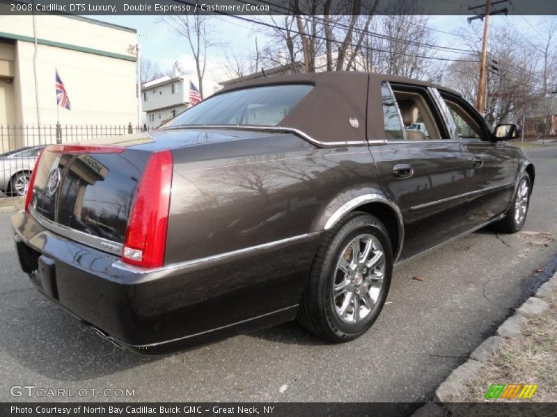 Double Espresso / Cashmere/Cocoa 2008 Cadillac DTS Luxury