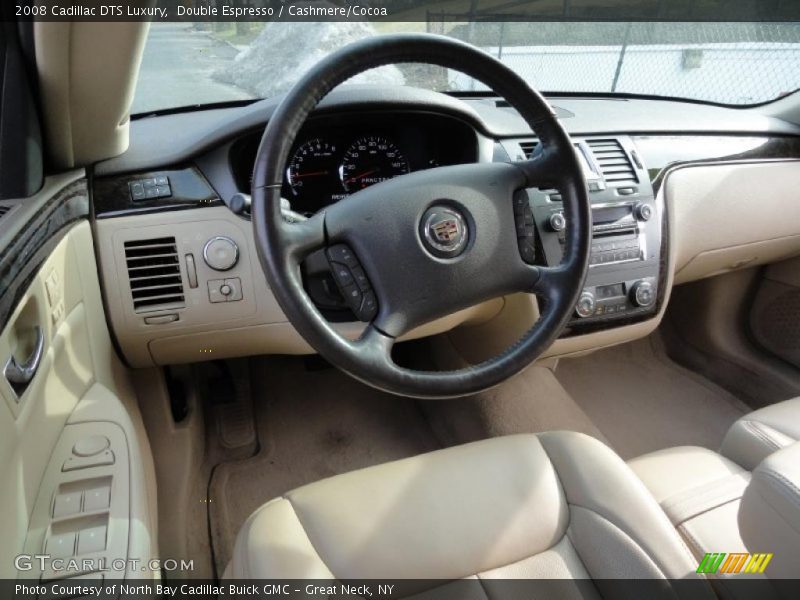 Double Espresso / Cashmere/Cocoa 2008 Cadillac DTS Luxury