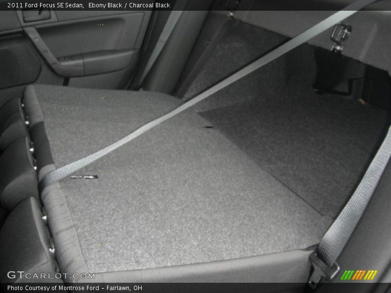Ebony Black / Charcoal Black 2011 Ford Focus SE Sedan