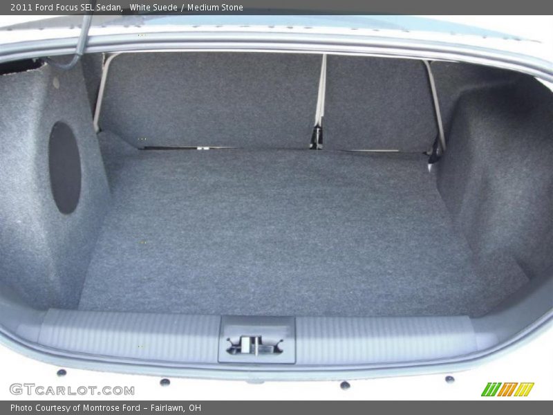 White Suede / Medium Stone 2011 Ford Focus SEL Sedan