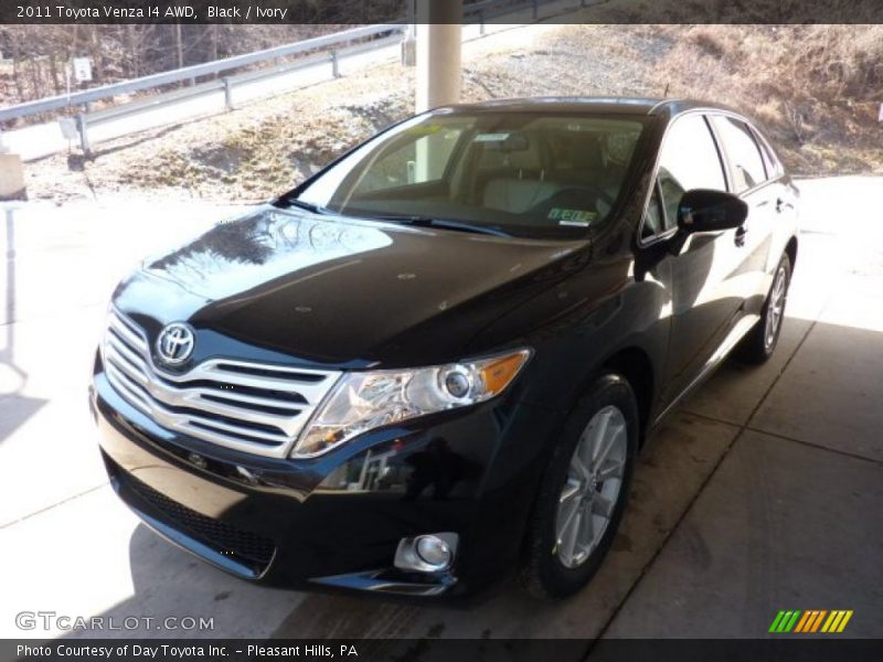 Black / Ivory 2011 Toyota Venza I4 AWD