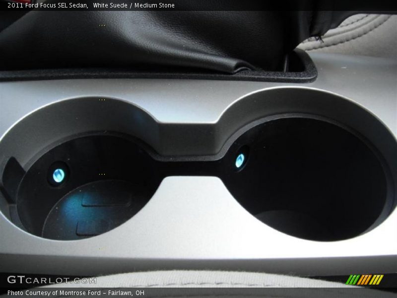 White Suede / Medium Stone 2011 Ford Focus SEL Sedan