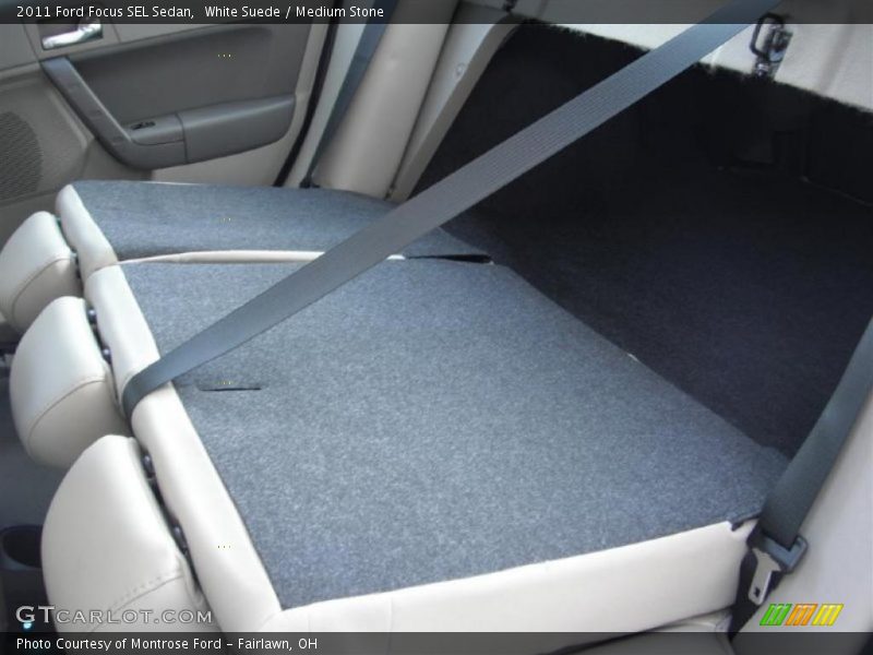 White Suede / Medium Stone 2011 Ford Focus SEL Sedan