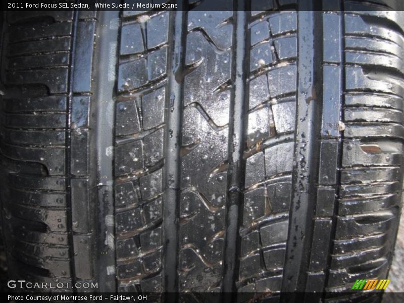 White Suede / Medium Stone 2011 Ford Focus SEL Sedan
