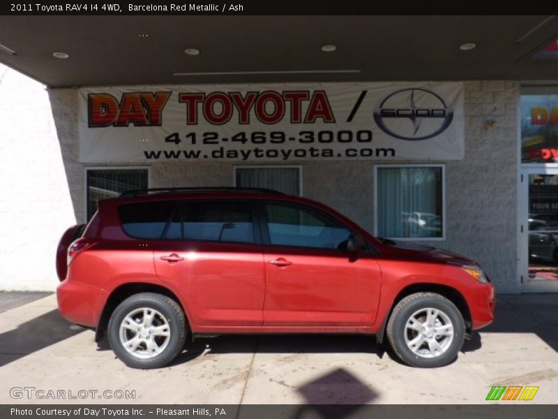 Barcelona Red Metallic / Ash 2011 Toyota RAV4 I4 4WD