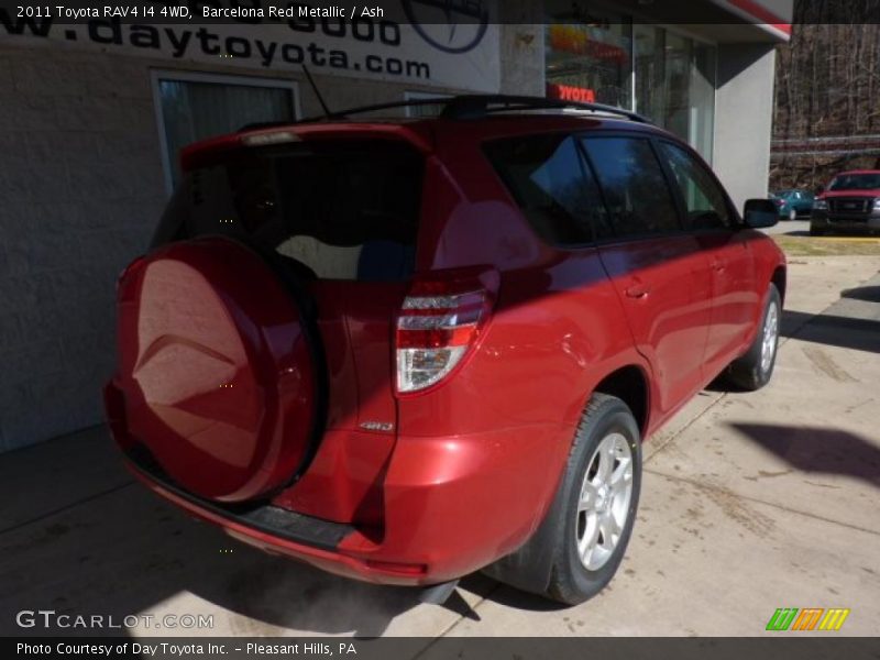 Barcelona Red Metallic / Ash 2011 Toyota RAV4 I4 4WD