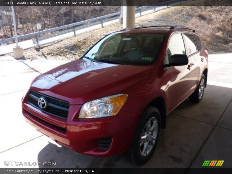 Barcelona Red Metallic / Ash 2011 Toyota RAV4 I4 4WD