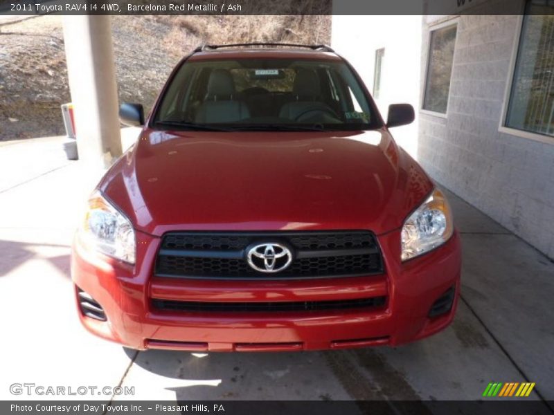 Barcelona Red Metallic / Ash 2011 Toyota RAV4 I4 4WD