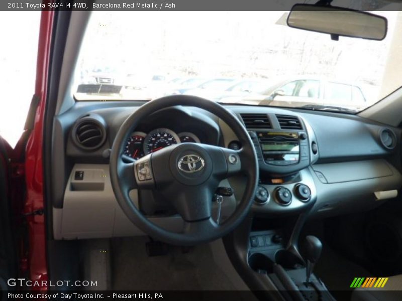 Barcelona Red Metallic / Ash 2011 Toyota RAV4 I4 4WD