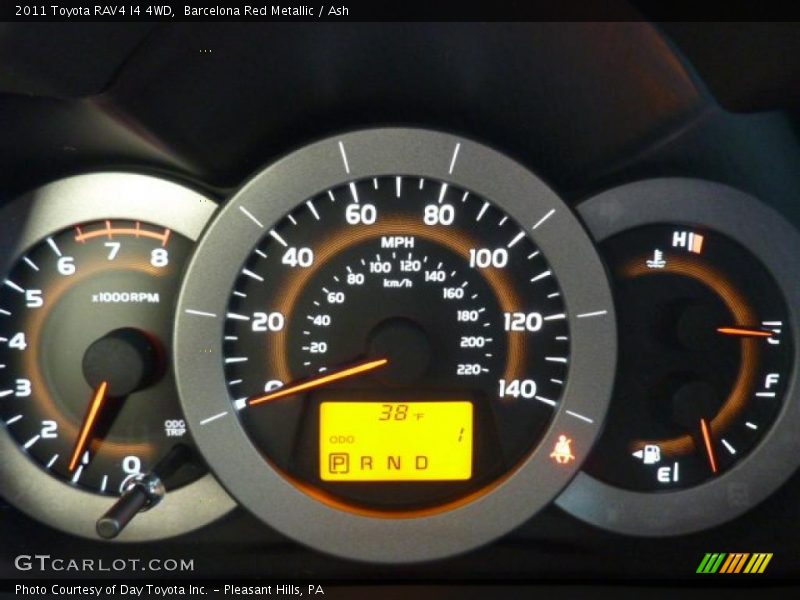 Barcelona Red Metallic / Ash 2011 Toyota RAV4 I4 4WD