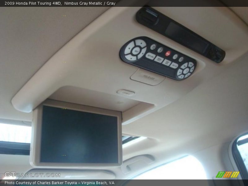 Nimbus Gray Metallic / Gray 2009 Honda Pilot Touring 4WD