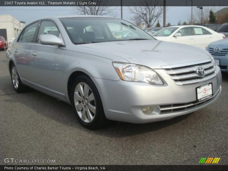 Titanium Metallic / Light Gray 2007 Toyota Avalon XLS
