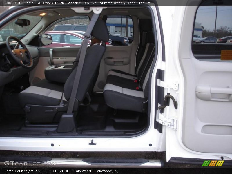 Summit White / Dark Titanium 2009 GMC Sierra 1500 Work Truck Extended Cab 4x4