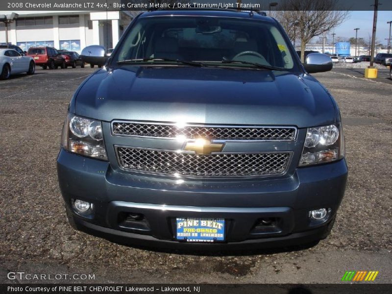 Blue Granite Metallic / Dark Titanium/Light Titanium 2008 Chevrolet Avalanche LTZ 4x4