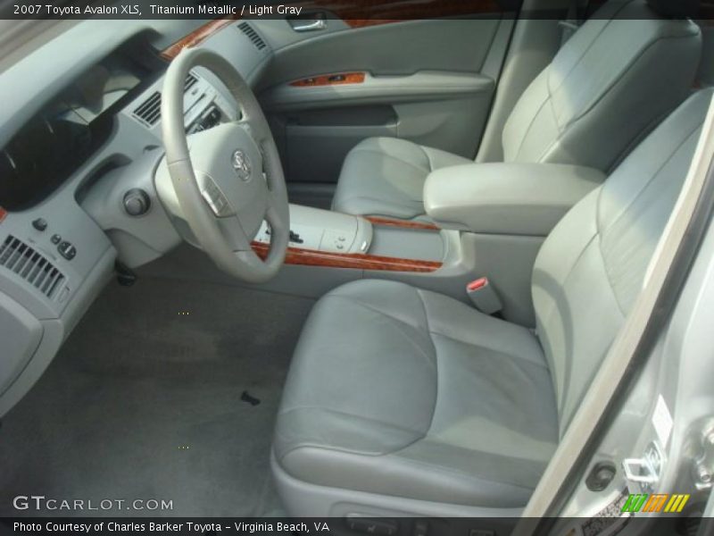 Titanium Metallic / Light Gray 2007 Toyota Avalon XLS