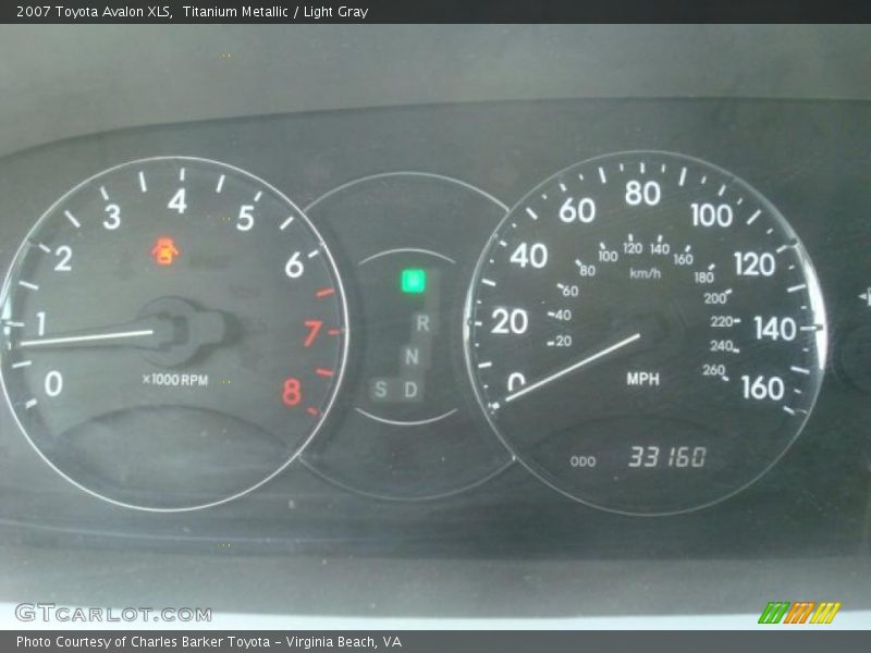 Titanium Metallic / Light Gray 2007 Toyota Avalon XLS