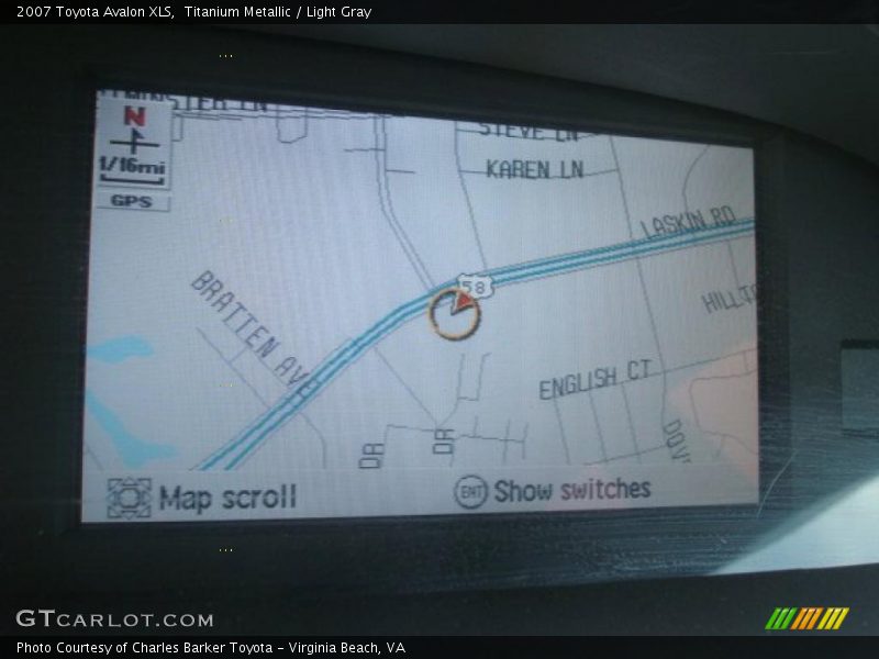Titanium Metallic / Light Gray 2007 Toyota Avalon XLS