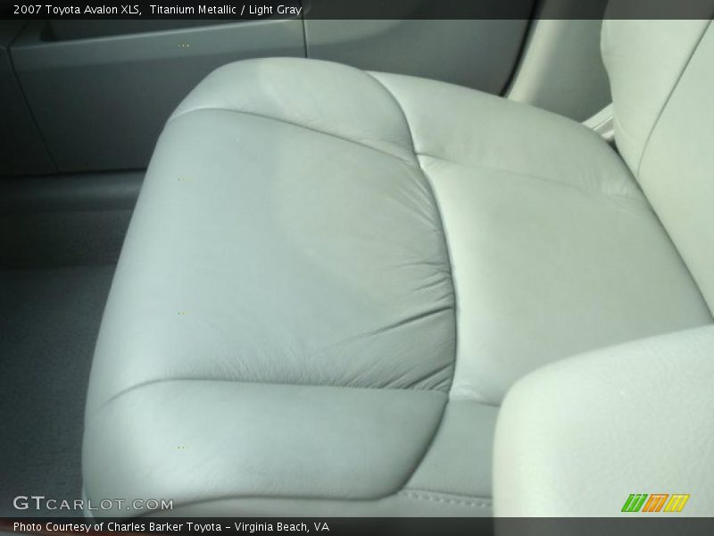 Titanium Metallic / Light Gray 2007 Toyota Avalon XLS
