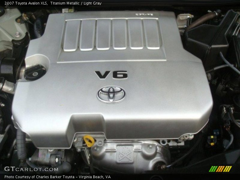 Titanium Metallic / Light Gray 2007 Toyota Avalon XLS