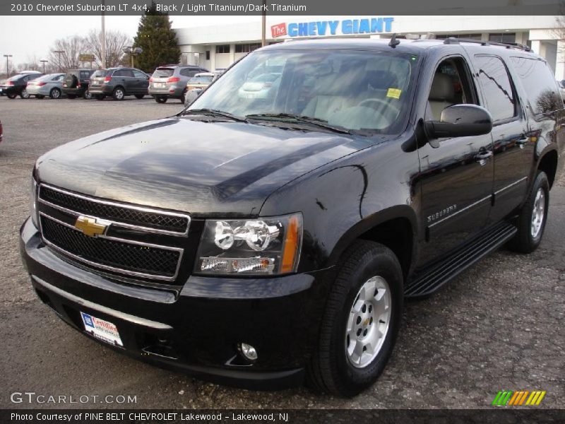 Black / Light Titanium/Dark Titanium 2010 Chevrolet Suburban LT 4x4