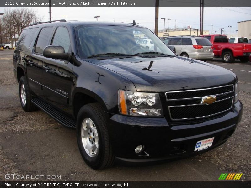 Black / Light Titanium/Dark Titanium 2010 Chevrolet Suburban LT 4x4