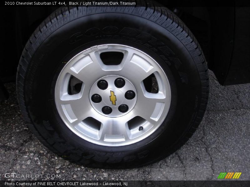 Black / Light Titanium/Dark Titanium 2010 Chevrolet Suburban LT 4x4