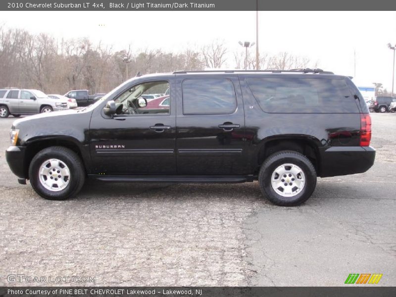 Black / Light Titanium/Dark Titanium 2010 Chevrolet Suburban LT 4x4