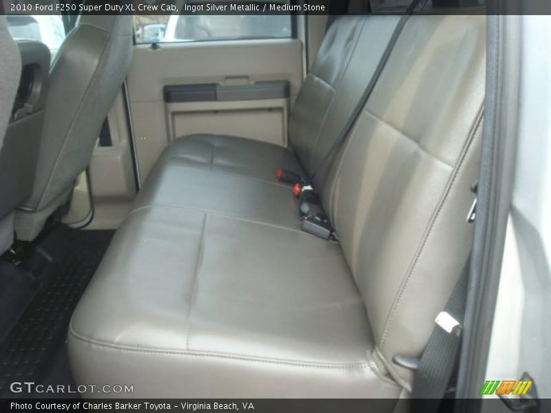  2010 F250 Super Duty XL Crew Cab Medium Stone Interior