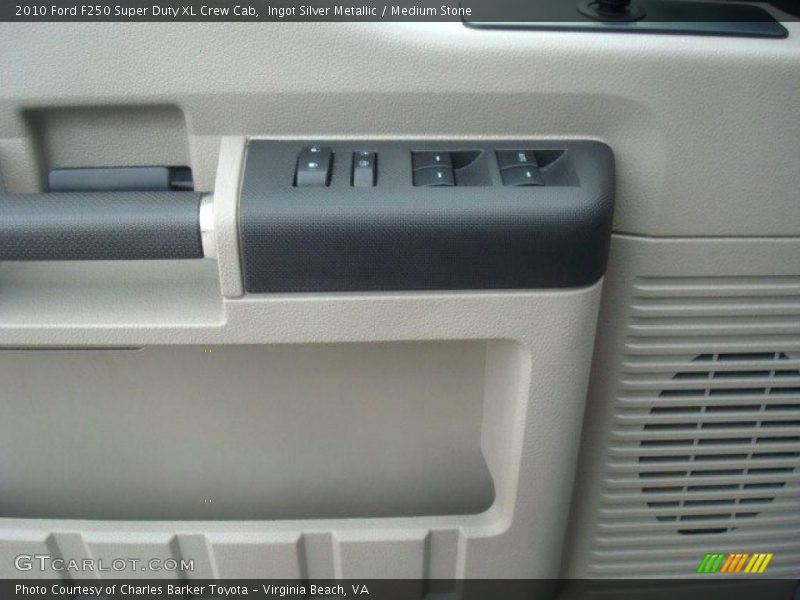Ingot Silver Metallic / Medium Stone 2010 Ford F250 Super Duty XL Crew Cab