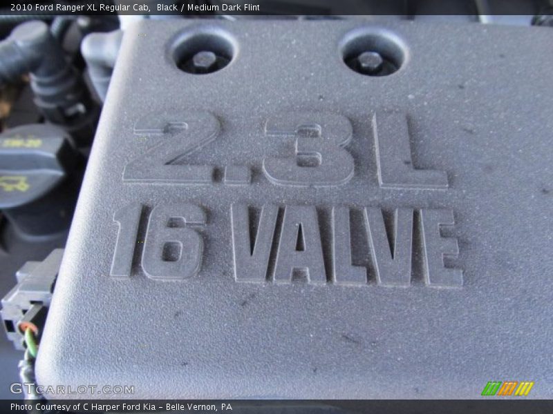 Black / Medium Dark Flint 2010 Ford Ranger XL Regular Cab