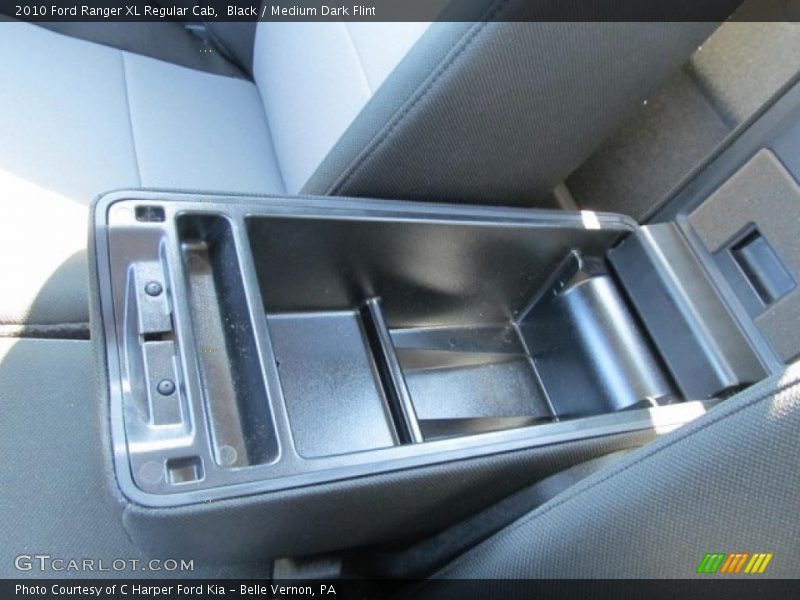 Black / Medium Dark Flint 2010 Ford Ranger XL Regular Cab