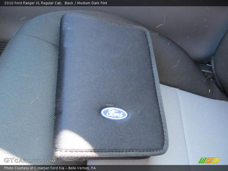 Black / Medium Dark Flint 2010 Ford Ranger XL Regular Cab