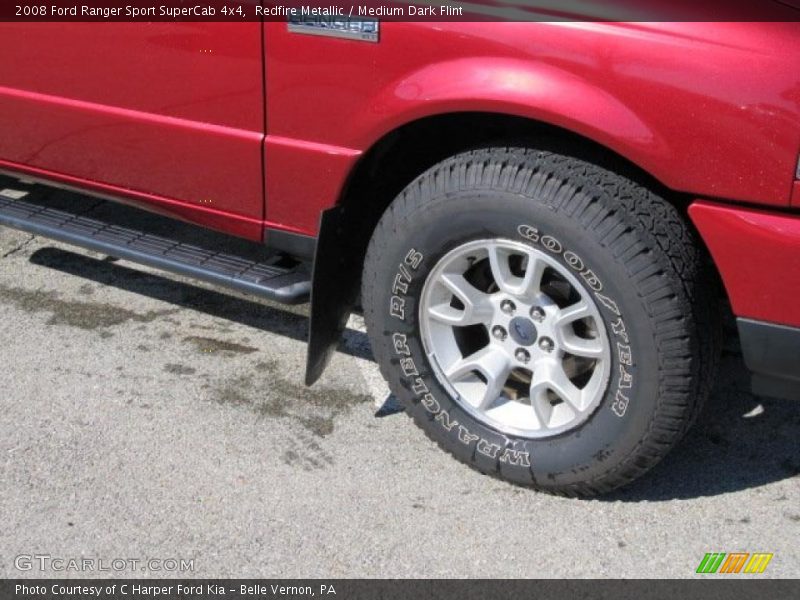 Redfire Metallic / Medium Dark Flint 2008 Ford Ranger Sport SuperCab 4x4