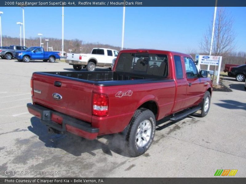 Redfire Metallic / Medium Dark Flint 2008 Ford Ranger Sport SuperCab 4x4