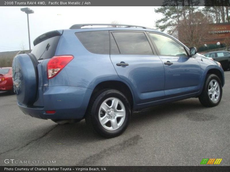 Pacific Blue Metallic / Ash 2008 Toyota RAV4 4WD