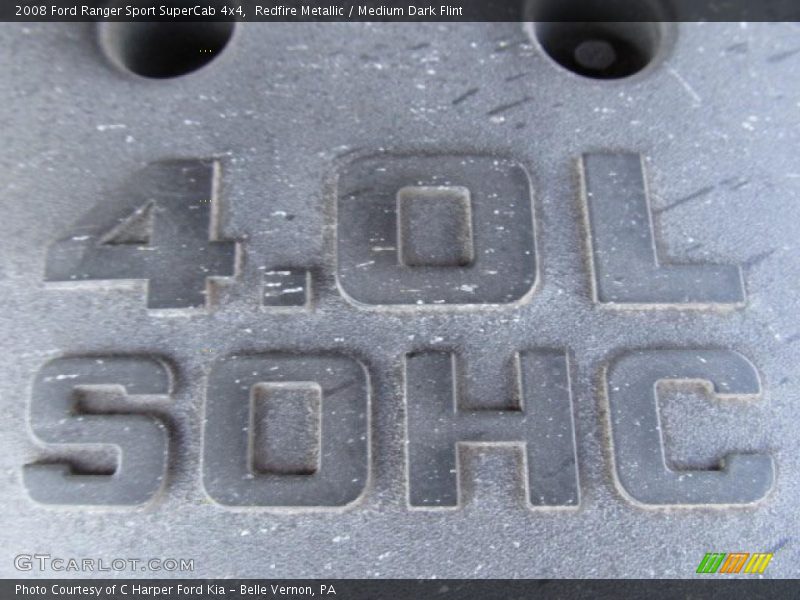 Redfire Metallic / Medium Dark Flint 2008 Ford Ranger Sport SuperCab 4x4