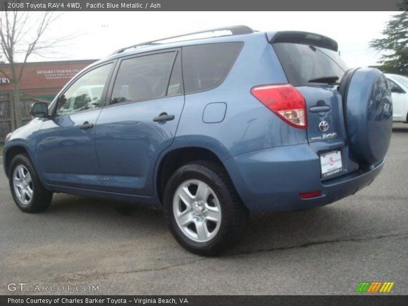 Pacific Blue Metallic / Ash 2008 Toyota RAV4 4WD