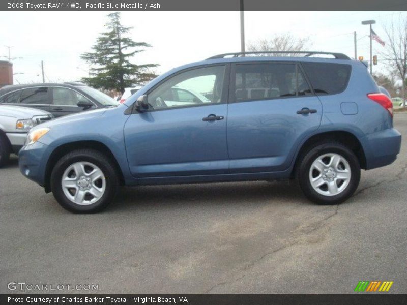 Pacific Blue Metallic / Ash 2008 Toyota RAV4 4WD
