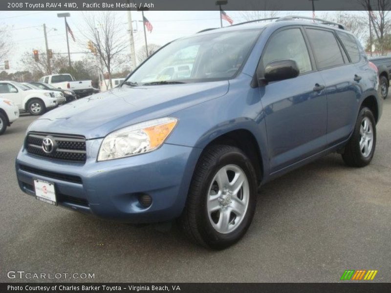 Pacific Blue Metallic / Ash 2008 Toyota RAV4 4WD