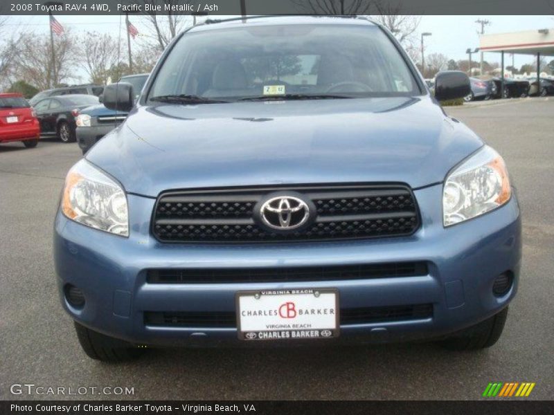 Pacific Blue Metallic / Ash 2008 Toyota RAV4 4WD
