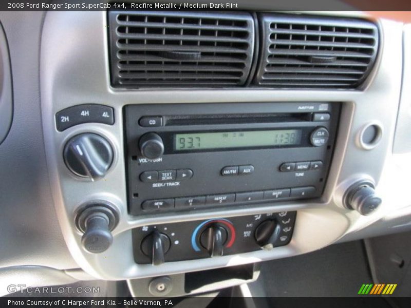 Redfire Metallic / Medium Dark Flint 2008 Ford Ranger Sport SuperCab 4x4