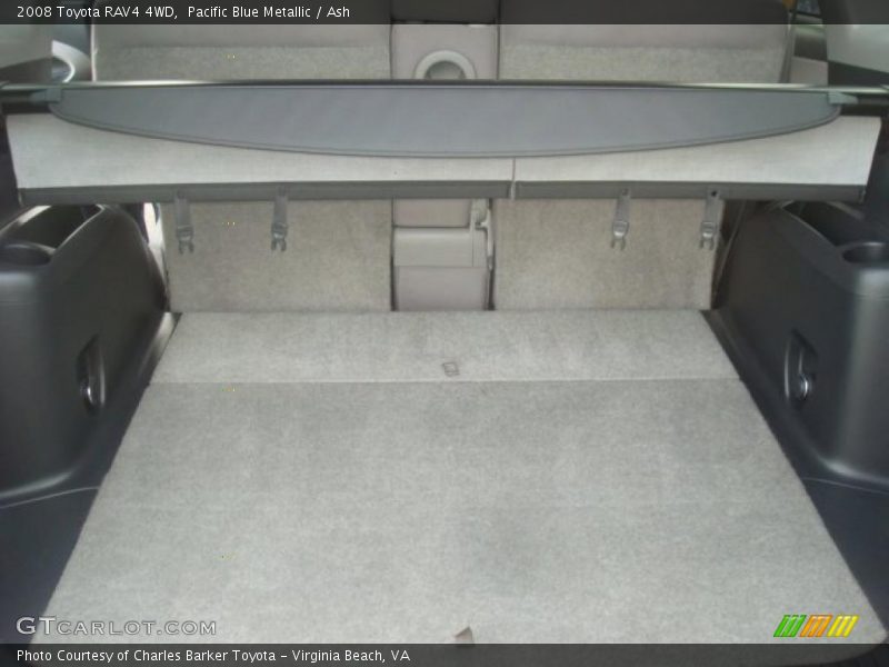 Pacific Blue Metallic / Ash 2008 Toyota RAV4 4WD