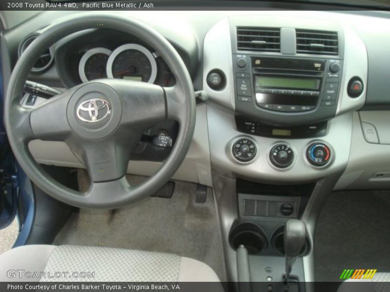 Pacific Blue Metallic / Ash 2008 Toyota RAV4 4WD