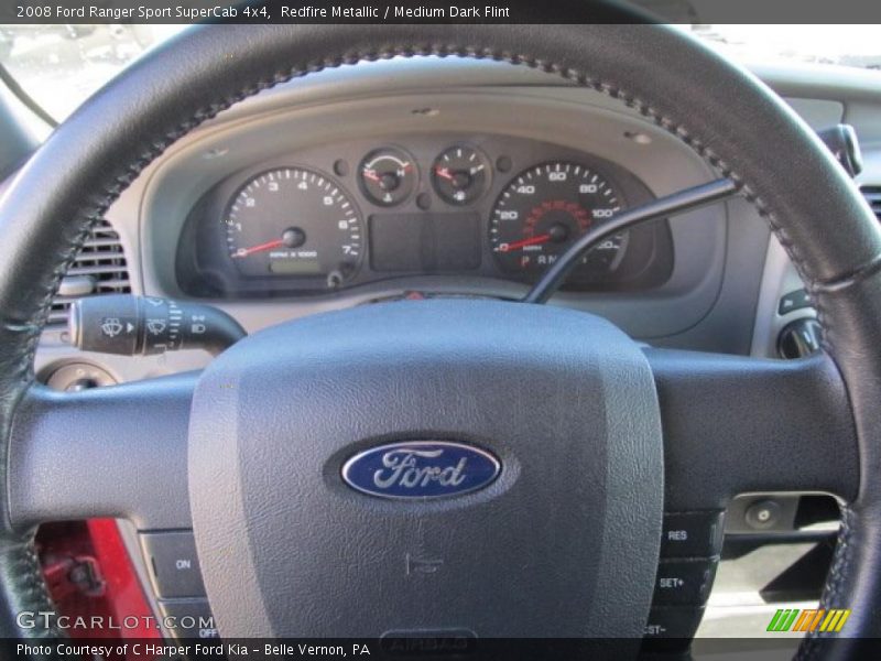 Redfire Metallic / Medium Dark Flint 2008 Ford Ranger Sport SuperCab 4x4