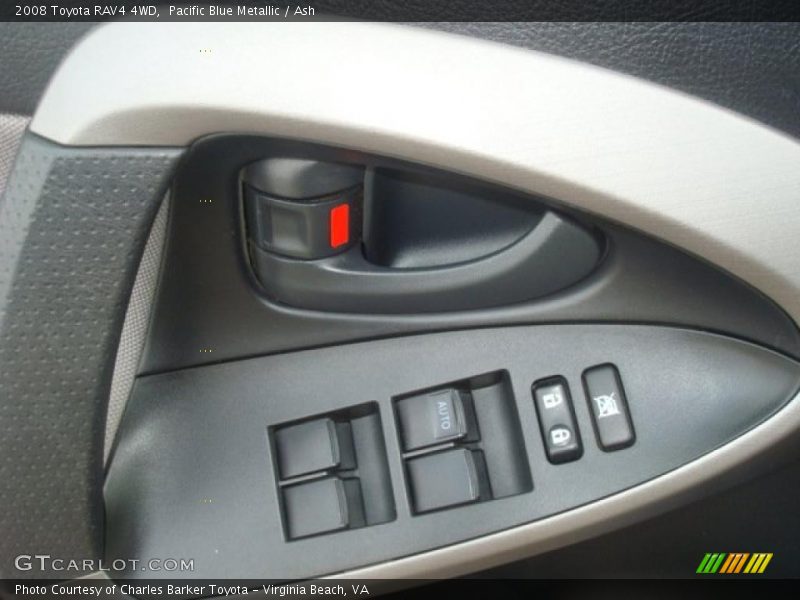 Pacific Blue Metallic / Ash 2008 Toyota RAV4 4WD